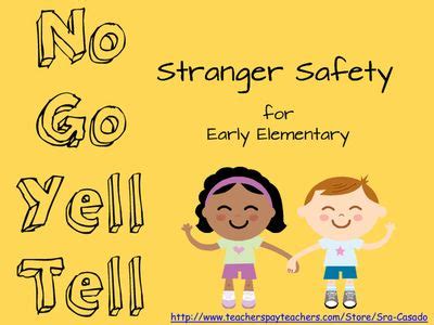 Stranger Safety for Elementary Students | Teaching ...