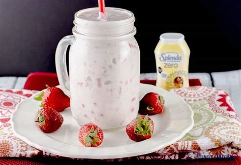 Strawberry Banana Smoothie  with Vanilla Greek Yogurt ...