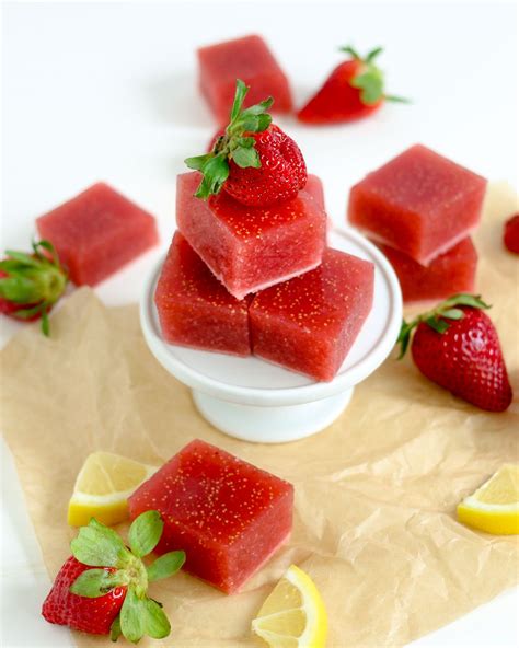Strawberry Lemon Kombucha Gummies | Postres, Recetas para ...