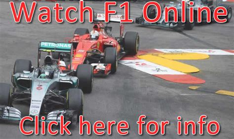 Streaming Formula 1 Live