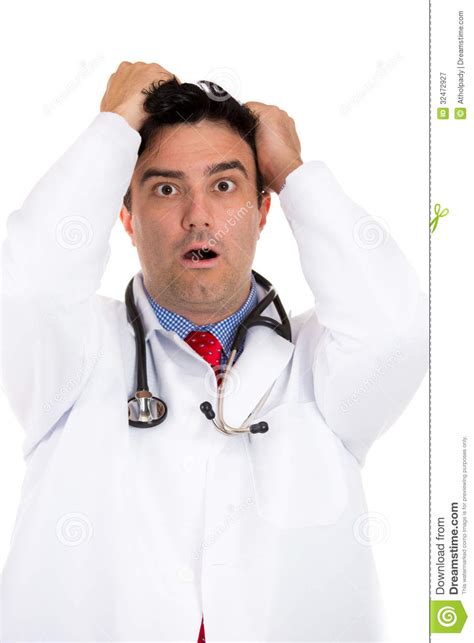Stressed Doctor Royalty Free Stock Photography   Image ...