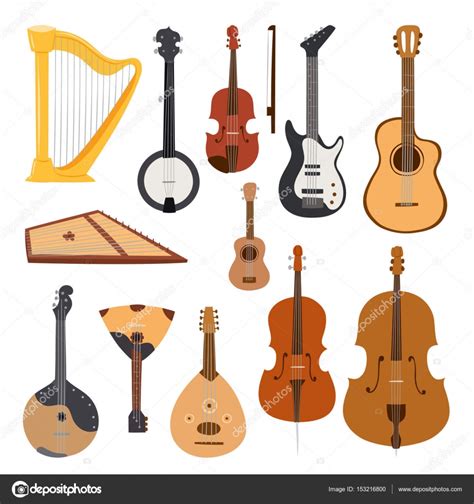 Stringed musical instruments classical orchestra tool ...