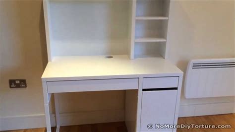 Study Desk   IKEA MICKE Wrokstation   YouTube