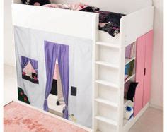 STUVA Loft bed with 4 drawers/2 doors, white | Lugares ...