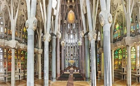 Suelos de corcho en la Sagrada Familia en Barcelona