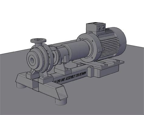 Sulzer pump free 3D Model DWG | CGTrader.com