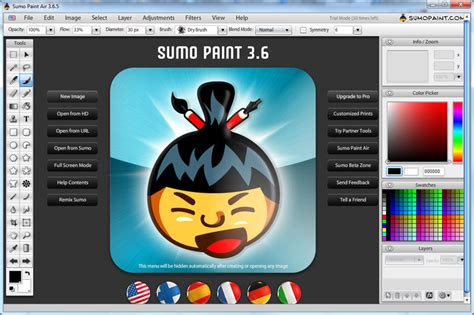 Sumo paint: Editor de fotos online gratis