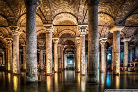 Sunken Palace or Basilica Cistern  Istanbul, Turkey ...