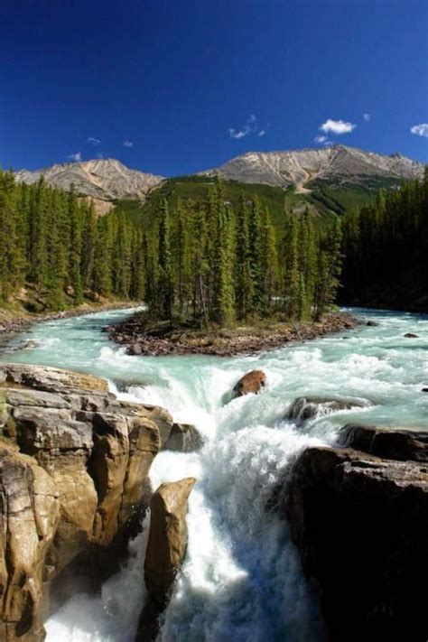 Sunwapta Fall, Jasper National Park, Canada ~ By Xylogen ...