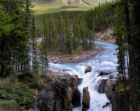 Sunwapta Falls, Jasper National Park   Canada