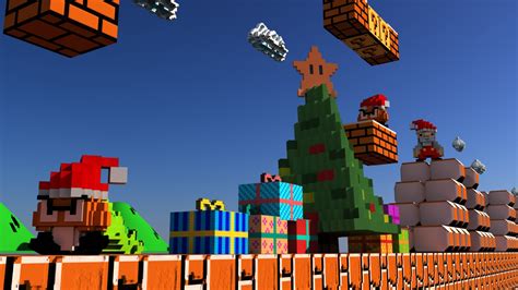 Super Mario Bros 3D 360 VR   Merry Christmas and Happy New ...