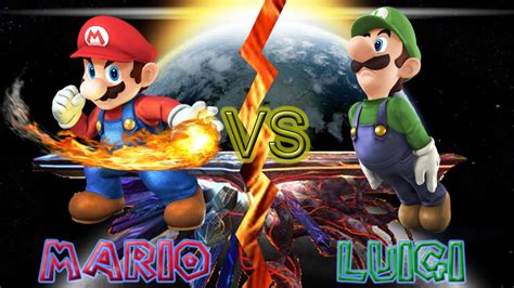 Super Smash Bros for Wii U   Amiibo Fight: Mario vs Luigi ...