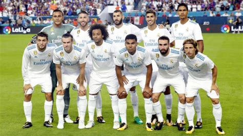 Supercopa de España 2017: Alineación del Real Madrid ...