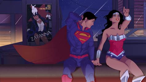 Superman/Wonder Woman Full HD Fondo de Pantalla and Fondo ...