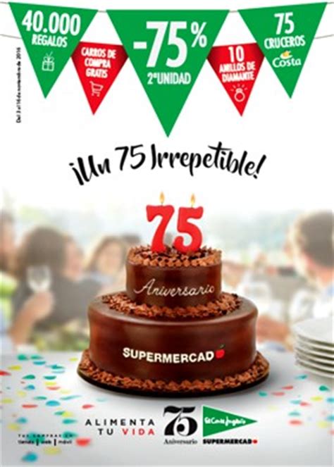 Supermercados El Corte Inglés celebra el 75 Aniversario ...