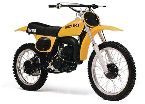 Suzuki RM125 model history, 1975 1980