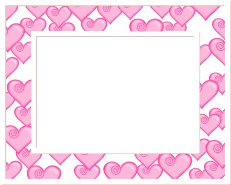 Sweet 16 Hearts: Free Printable Frames, Borders and Labels ...