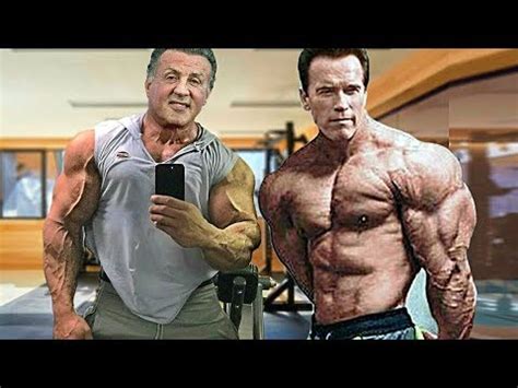 Sylvester Stallone & Arnold Schwarzenegger   2018 Workout ...