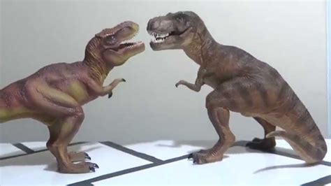 T REX SCHLEICH REPAINTED VS PAPO   YouTube