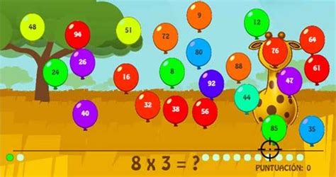 Tablas de multiplicar: 45 juegos interactivos para repasarlas