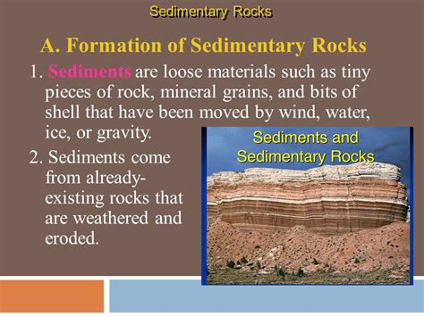 Table of Contents Chapter 3: Rocks Section 4: Sedimentary ...
