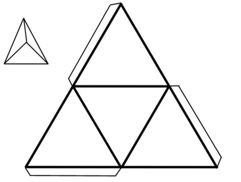Talleres de plástica: El tetraedro
