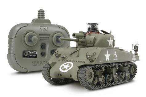 Tamiya 48212 1 35 RC Tank US Medium Tank M4A3 Sherman KIT ...