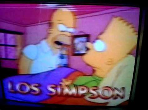 TANDA LOS SIMPSONS SNT CANAL 9 1992   YouTube