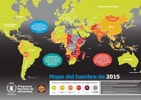 Tapas de Ciencia: El mapa del hambre en el mundo, en 2015