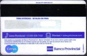 Tarjeta Banco: Tarjeta Popular  Banco Provincial ...