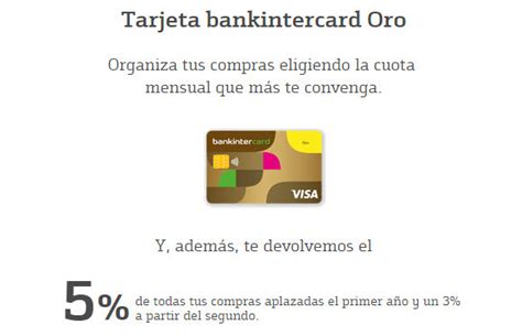 Tarjeta Bankinter Card: opiniones de intereses y ventajas ...