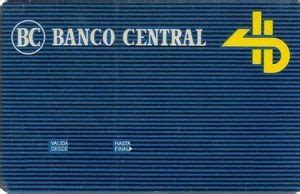 Tarjeta de Banco: Banco Central  Banco Central, España ...