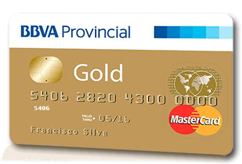 Tarjeta de Crédito Dorada | BBVA Provincial