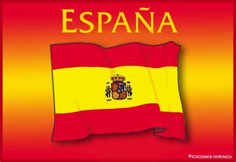 Tarjeta de la bandera de España   Postal de fecha patria ...