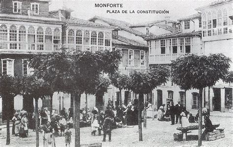 Tarjeta postal del año 1900: Plaza de la Constitución ...