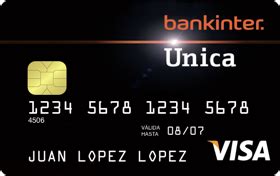 Tarjeta Única de crédito | Bankinter