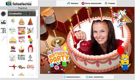 Tarjetas de cumpleaños online   Fotoefectos