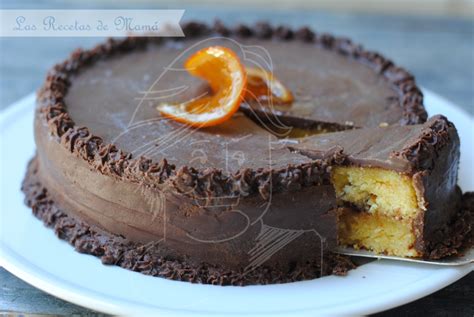 Tarta de chocolate y naranja | Las Recetas de Mamá