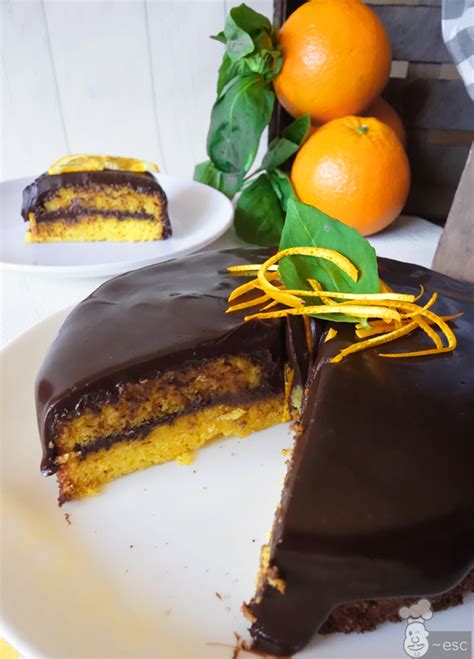 Tarta de naranja con chocolate | La receta más fácil de ...