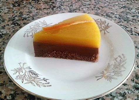 Tarta fría de cacao y naranja   Elbullirdeagus