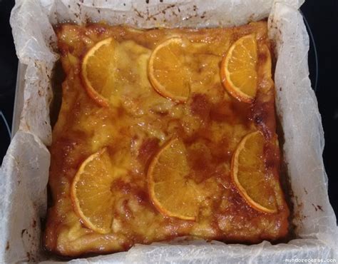 Tarta griega de naranja