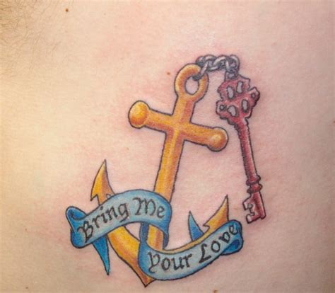 TATTOO SYMBOLISM: Anchor Tattoo Symbolism