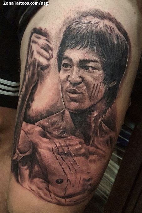 Tatuaje de Bruce Lee, Personas, Retratos