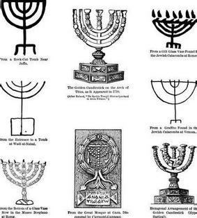 Tatuaje del Menorah o candelabro judío   Tendenzias.com