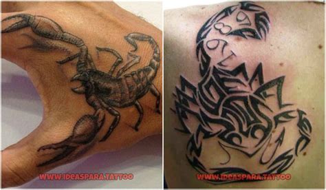 Tatuajes de escorpiones   Ideas para tatuajes de Hombre