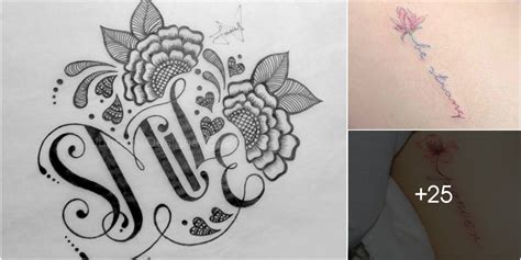 Tatuajes de Flores y Nombres   Tatuajes Para Mujeres y Hombres