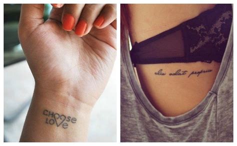 Tatuajes de Letras para Nombres y Frases  Hombres y Mujeres
