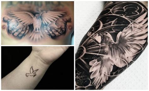 Tatuajes de palomas volando, de la paz y todos los ...