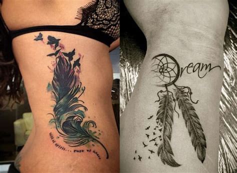 Tatuajes de Plumas significados más importantes y diseños ...