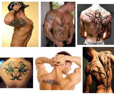 Tatuajes para hombres en la espalda tribales  Tatuajes™